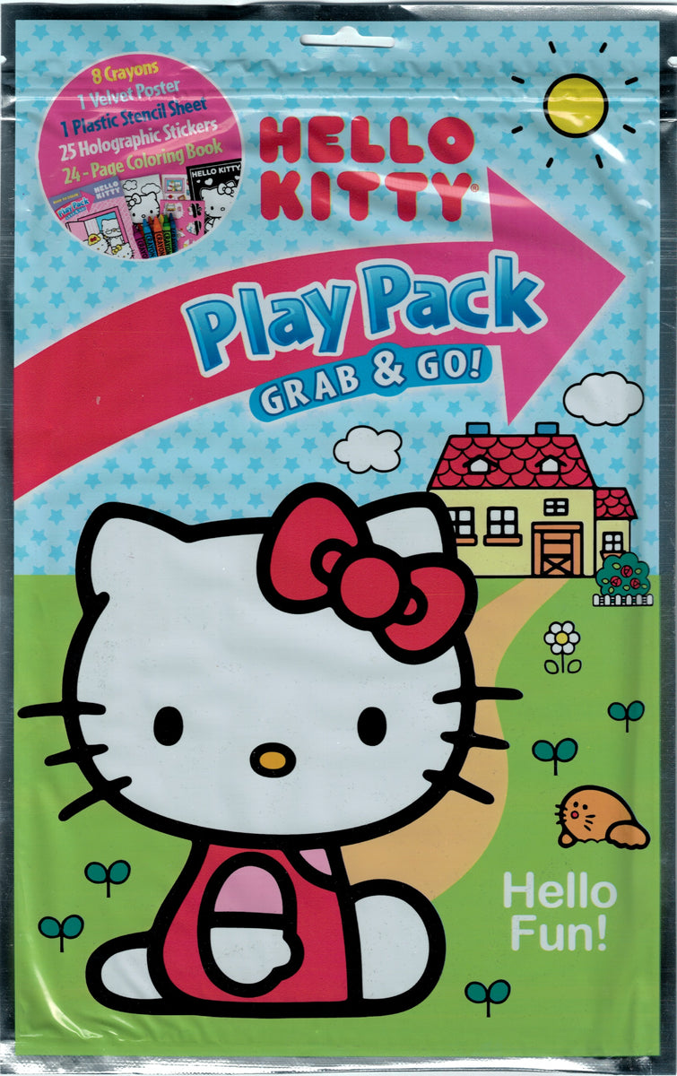 Hello Kitty Coloring Book and Sticker Activity Set for Kids - Bundle with Hello Kitty Book, Hello Kitty Imagine Ink, Hello Kitty Play Pack, Stickers