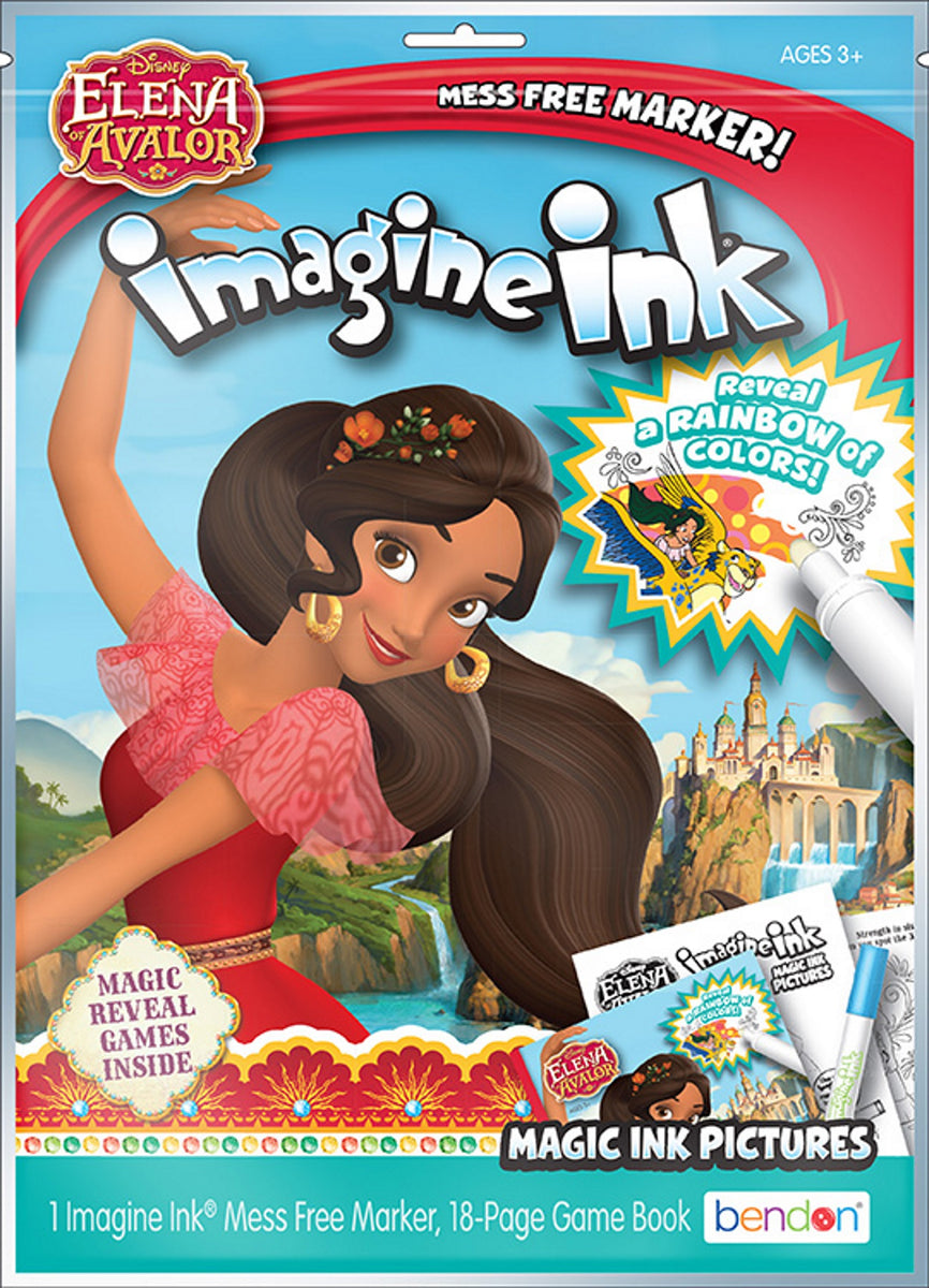 Bendon Disney Fancy Nancy Imagine Ink Game Book With Mess Free