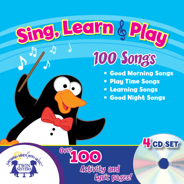 Sing, Learn & Play [Audio CD, 4-Disc Set, Twin Sisters® Productions, ©2013]