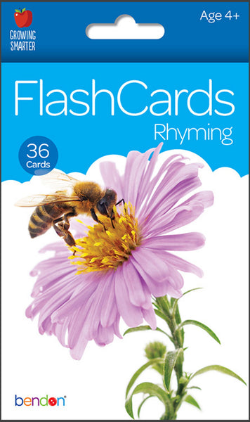 Rhyming [36-Count Flash Cards, Bendon®, ©2017] (Ages 4+)